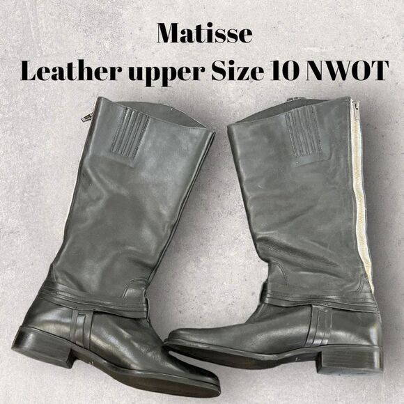 Matisse size 10 NWOT leather boots - Picture 1 of 7